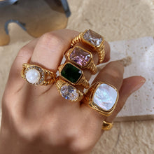 Load image into Gallery viewer, Colored Zircon Ring