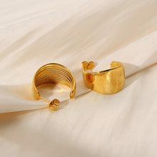 Load image into Gallery viewer, Semicircle Earrings