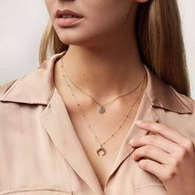 Load image into Gallery viewer, Crescent Pendant Necklace