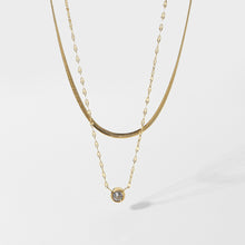 Load image into Gallery viewer, Zircon Layered Necklace