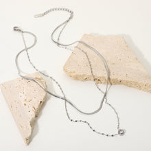 Load image into Gallery viewer, Zircon Layered Necklace