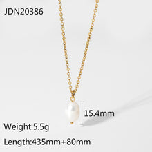 Load image into Gallery viewer, Pearl Pendant Necklace