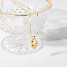 Load image into Gallery viewer, Lock Pendant Necklace