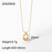 Load image into Gallery viewer, Lock Pendant Necklace
