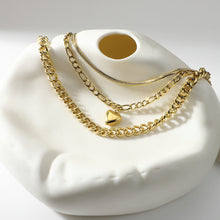 Load image into Gallery viewer, CHAIN LAYERED NECKLACE