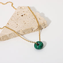 Load image into Gallery viewer, Emerald Pendant Necklace