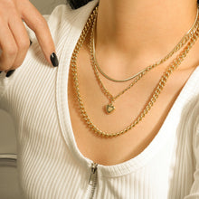 Load image into Gallery viewer, CHAIN LAYERED NECKLACE