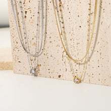 Load image into Gallery viewer, Zircon Layered Necklace