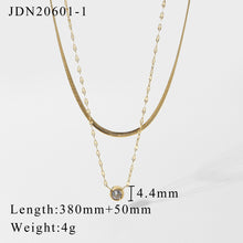 Load image into Gallery viewer, Zircon Layered Necklace