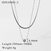 Load image into Gallery viewer, Zircon Layered Necklace