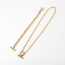 Load image into Gallery viewer, OT Chain Necklace And Bracelet