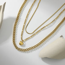 Load image into Gallery viewer, CHAIN LAYERED NECKLACE