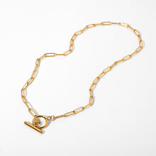 Load image into Gallery viewer, OT Chain Necklace And Bracelet