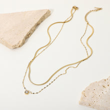 Load image into Gallery viewer, Zircon Layered Necklace