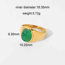 Load image into Gallery viewer, Gold Rings with Stone