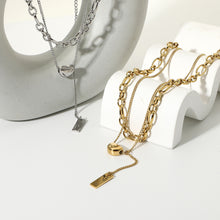 Load image into Gallery viewer, Metal Bean Necklace