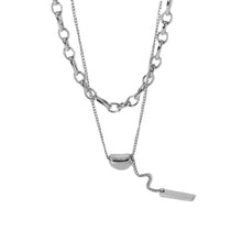 Load image into Gallery viewer, Metal Bean Necklace