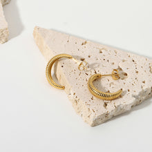 Load image into Gallery viewer, Twist Pattern  Earring