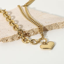 Load image into Gallery viewer, Heart Drop Necklace