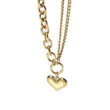 Load image into Gallery viewer, Heart Drop Necklace