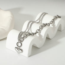 Load image into Gallery viewer, Heart Drop Necklace