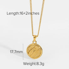 Load image into Gallery viewer, Round Drop Necklace