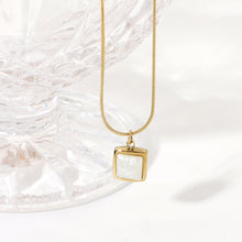 Load image into Gallery viewer, Whtie Stone Necklace