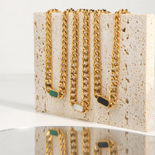 Load image into Gallery viewer, Colorful Pearl Decoration Gold Necklace