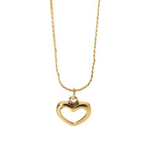 Load image into Gallery viewer, Whtie Stone Heart Necklace