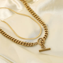 Load image into Gallery viewer, Double Chain Necklace