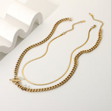 Load image into Gallery viewer, Double Chain Necklace