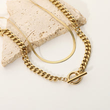 Load image into Gallery viewer, Double Chain Necklace