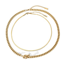 Load image into Gallery viewer, Double Chain Necklace