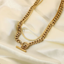 Load image into Gallery viewer, Double Chain Necklace
