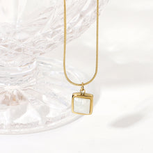 Load image into Gallery viewer, Whtie Stone Necklace
